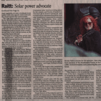 Bonnie Raitt powers solar benefit