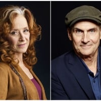 In this combination photo, singer Bonnie Raitt, left, appears in New York on March 7, 2016 and singer James Taylor poses in New York on May 13, 2015. file photo. Raitt and Taylor are teaming up this summer for concerts that include the ultimate in Americana, some of the country’s most storied baseball parks. (Photo by Drew Gurian, left, and Dan Hallman/Invision/AP, File) (Associated Press)