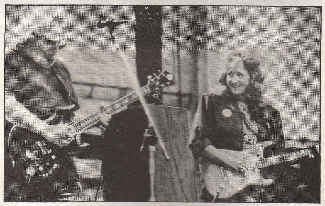 Jerry Garcia Band with special guest Bonnie Raitt - Greek Theatre, University of California - Berkeley - 8/30/1987
