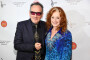 Honorees Elvis Costello and Bonnie Raitt attend the Little Kids Rock Benefit 2017 at PlayStation Theater on October 18, 2017 in New York City.