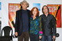 James Taylor, Bonnie Raitt and Jackson Browne attend the 25th Anniversary Rock & Roll Hall of Fame Concert at Madison Square Garden on October 29, 2009 in New York City.