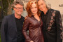 Jill Hilly, Executive Director of the Americana Music Association and Honoree Bonnie Raitt and Host Jim Lauderdale pose on The Red Carpet before the 11th. Annual Americana Honors & Awards at The Ryman Auditorium on September 12, 2012 in Nashville, Tennessee.